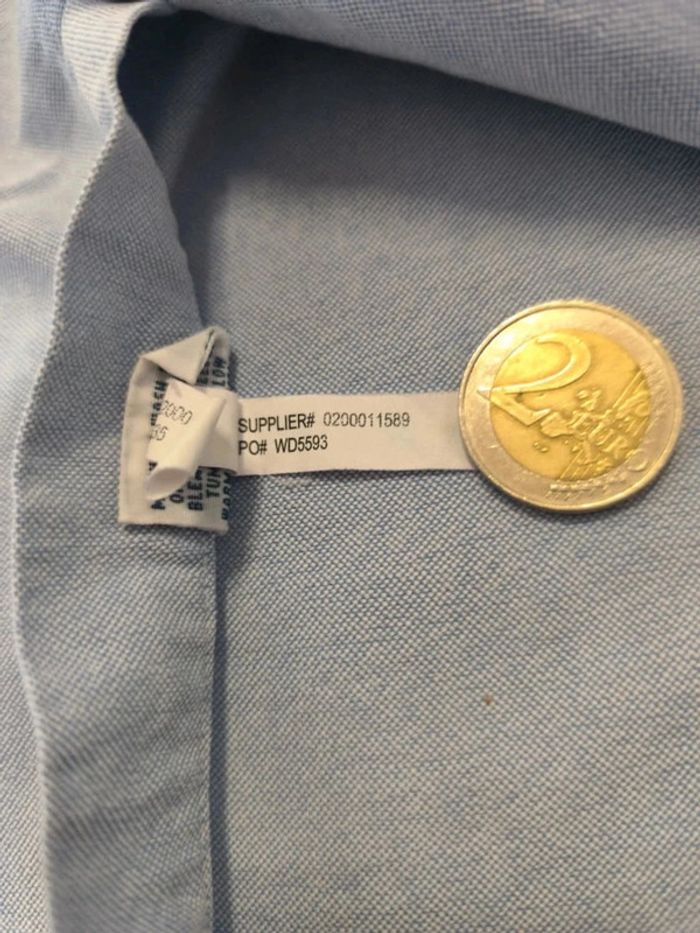 Chemise Ralph Lauren - Logo brodé premium - Bleu clair - Taille XL - photo numéro 10