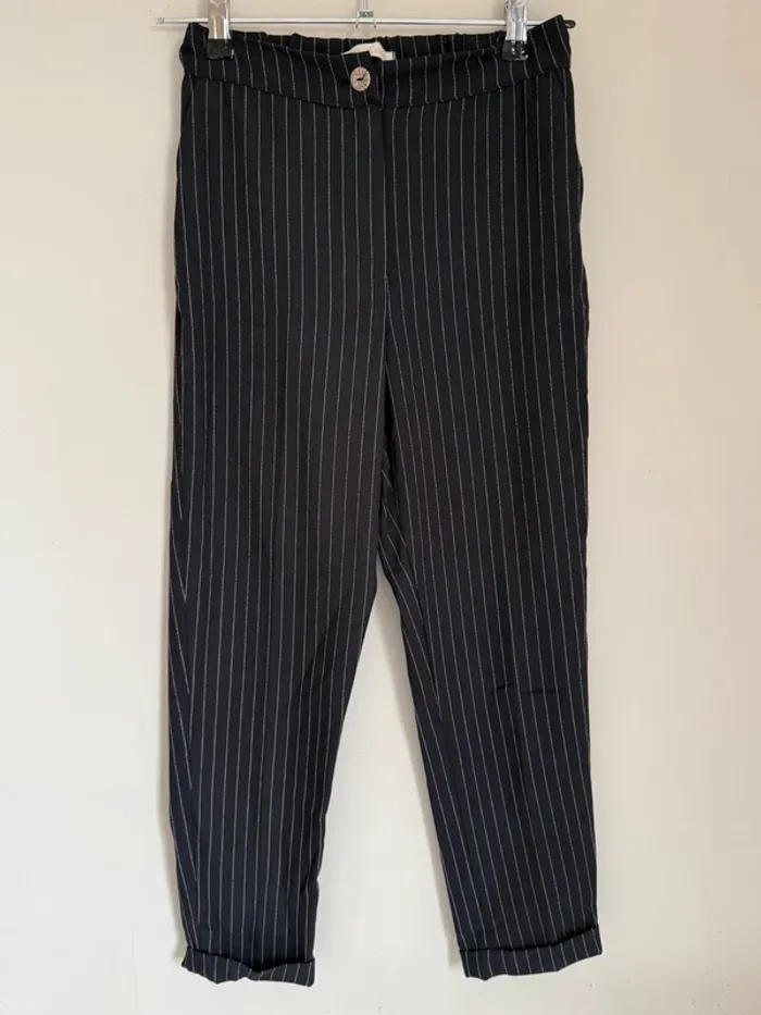 Pantalon à rayures