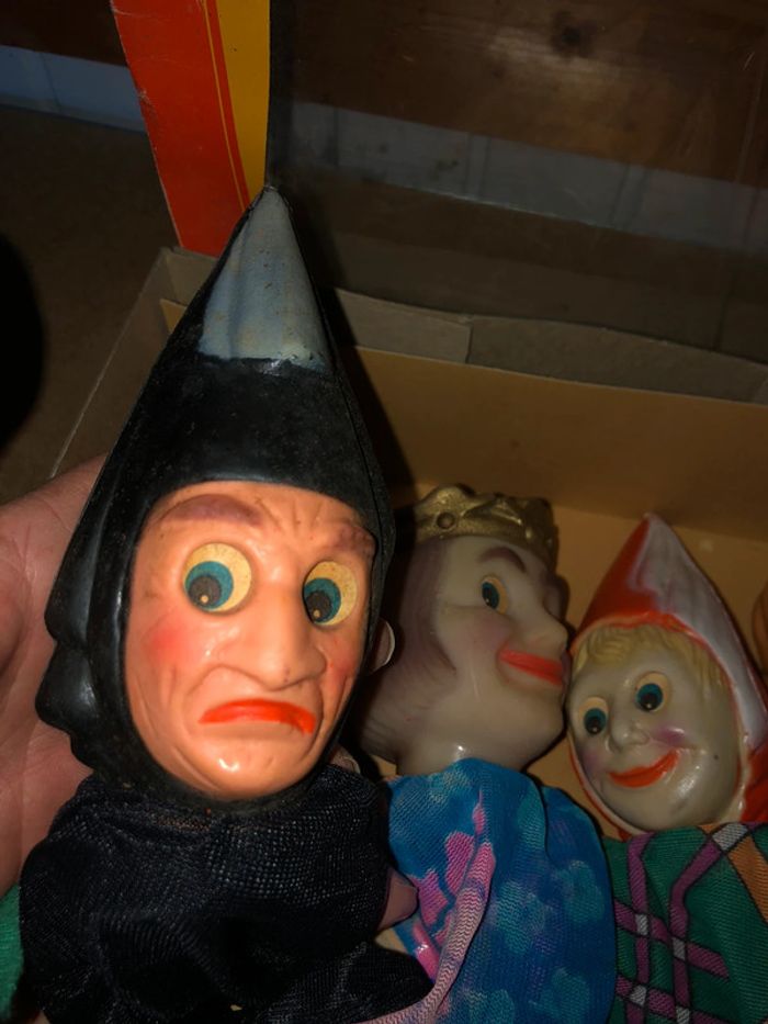 Boîte marionnettes vintage erlo - photo numéro 5