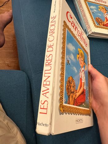 les aventures de Caroline recueil 5 histoires livre bd album ancien Pierre Probst