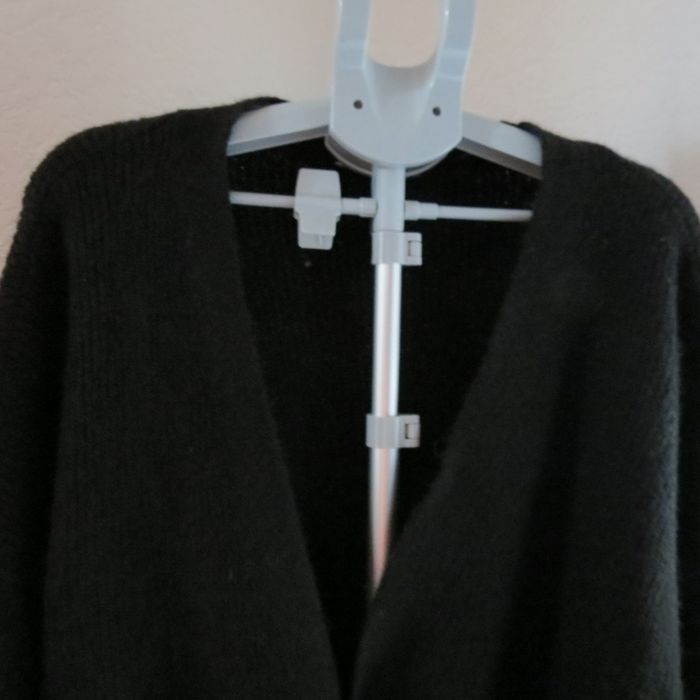 Joli pull cache-cœur noir – doux & confortable🤩 - photo numéro 5