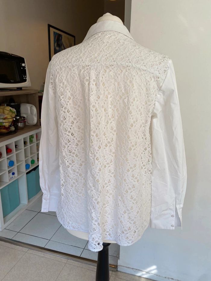 Chemise blanche dentelle - Zapa - photo numéro 5