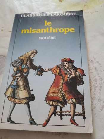 Le misanthrope MOLIERE