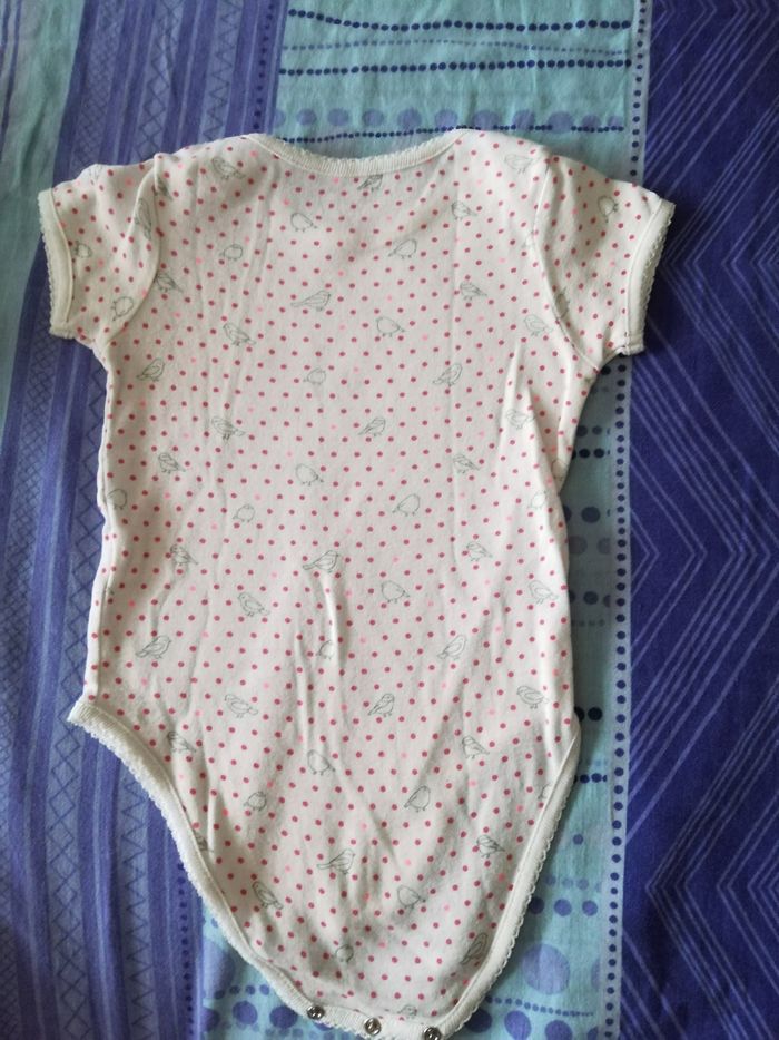 Lot de 2 bodies fille 9 mois BOUT'CHOU - photo numéro 4