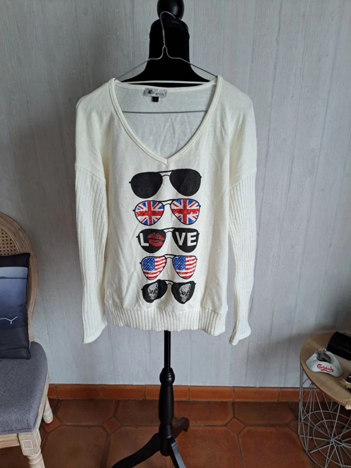 Pull "Lunettes" - photo numéro 2