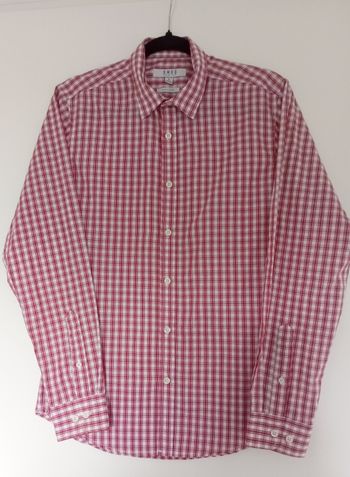 Chemise manches longues à carreaux 