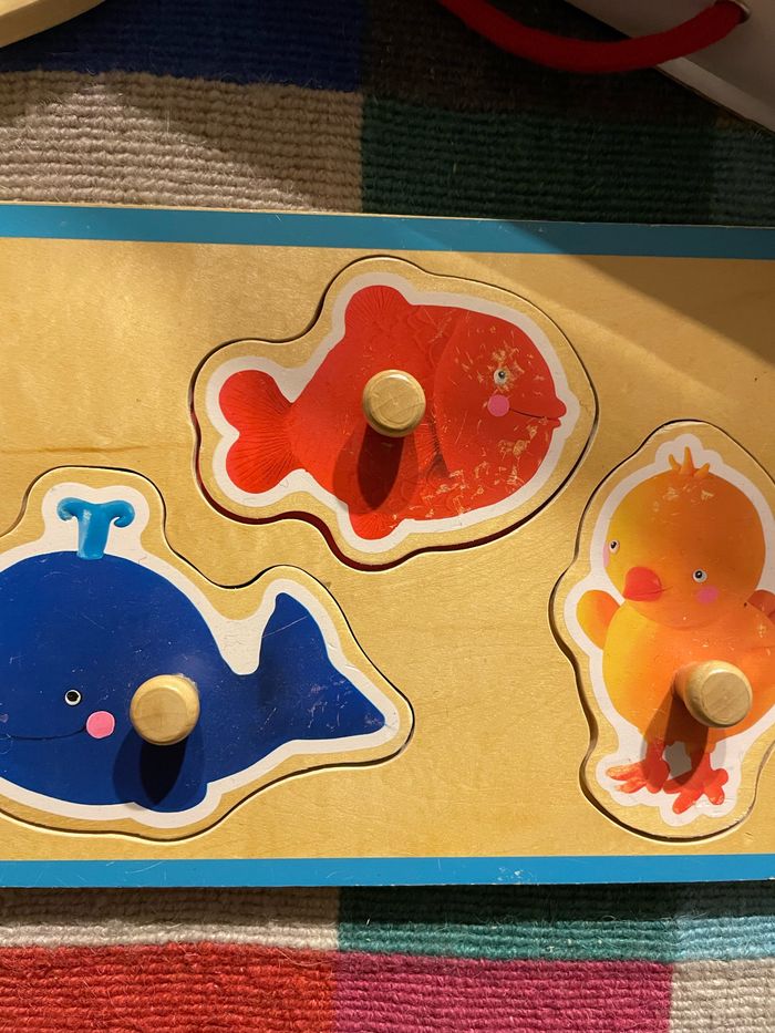 Bois puzzles Janod et un jeu Ulysse - photo numéro 3