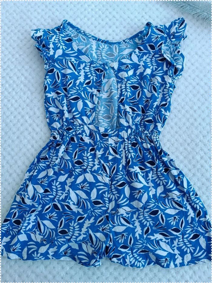 🔸Combinaison Combishort Fille bleu & blanc Gémo – 5 ans🔸 - photo numéro 7