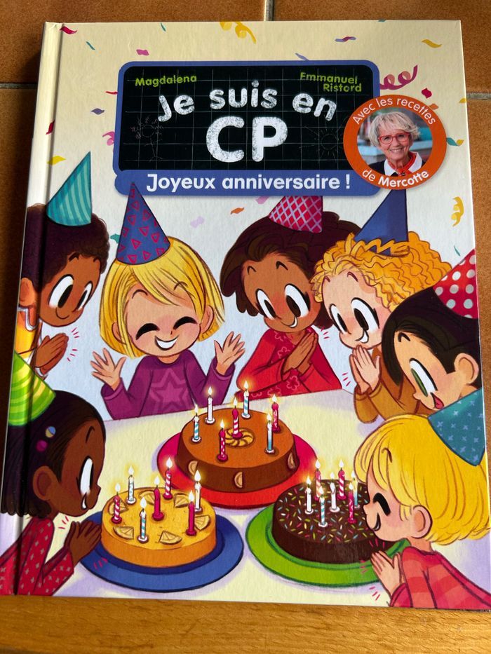 Grand livre Je suis en CP: Joyeux anniversaire
