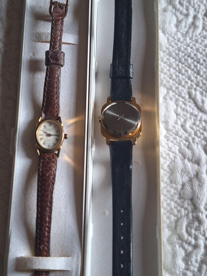 Lot de 2 montres vintage pour collectionneur - photo numéro 2