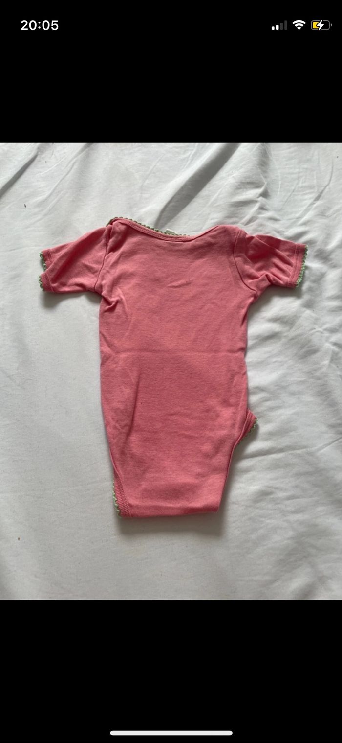 Body manche courte rose - photo numéro 2