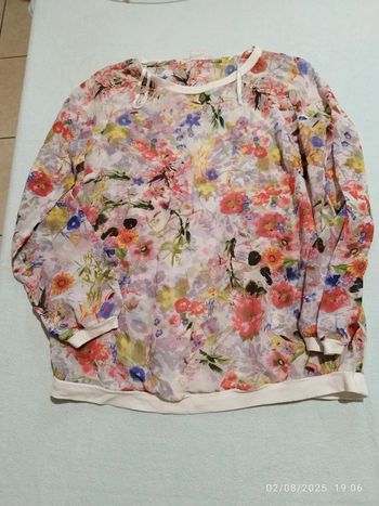 Haut Femme à Fleurs