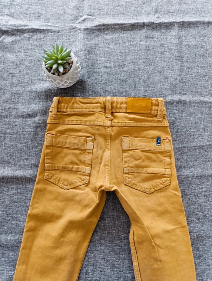 Jeans moutarde Okaïdi 4 ans - photo numéro 2
