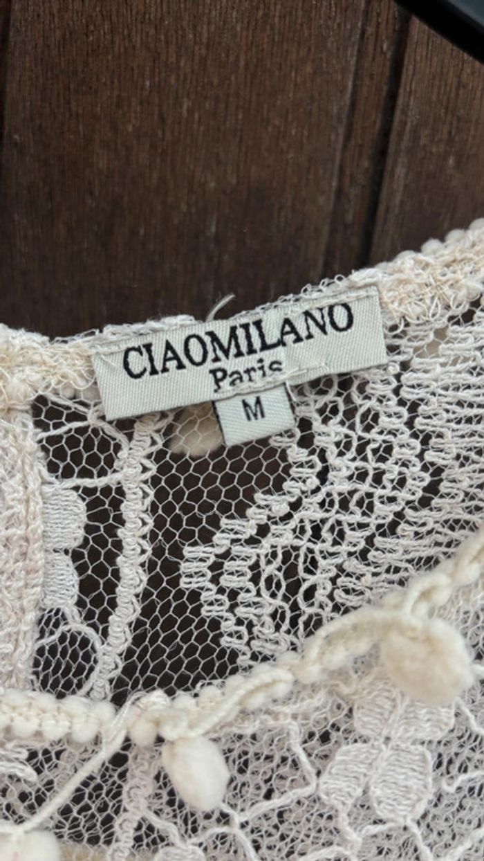 🌸 Robe en dentelle blanche Ciaomilano Paris 🌸 - photo numéro 6