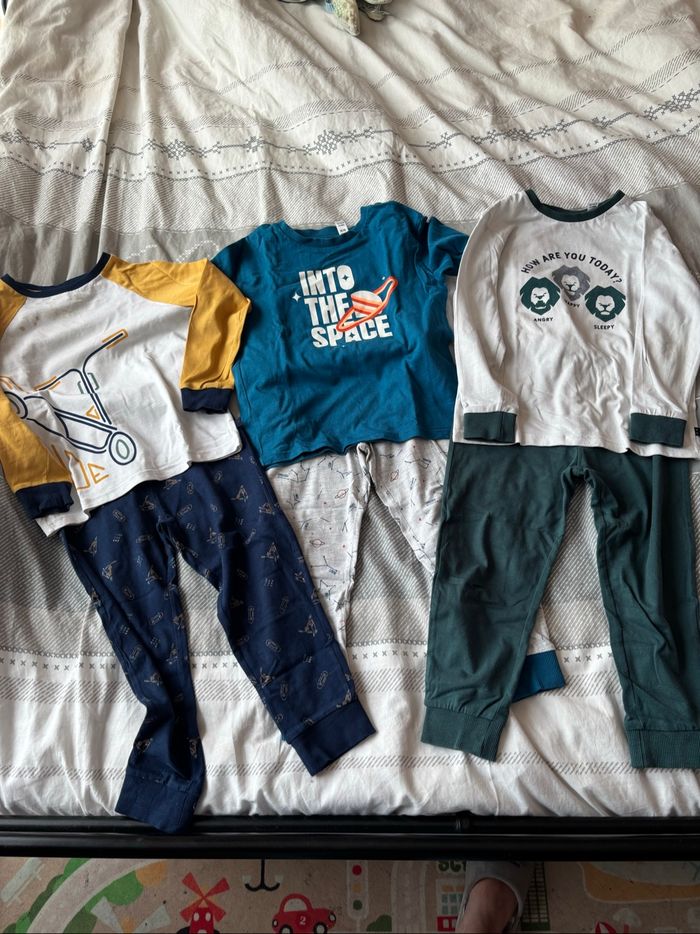 Lot de 3 pyjamas