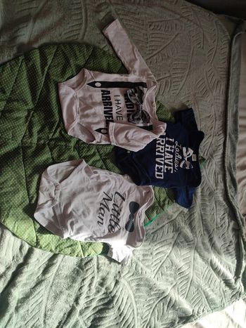 3 body gentleman 3/6 mois bébé garçon