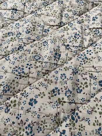 Couverture fleurie