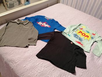 Tee shirts garçon 5 ans manches longues
