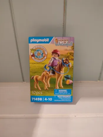 Playmobil 71498 Enfant avec poney et son bébé