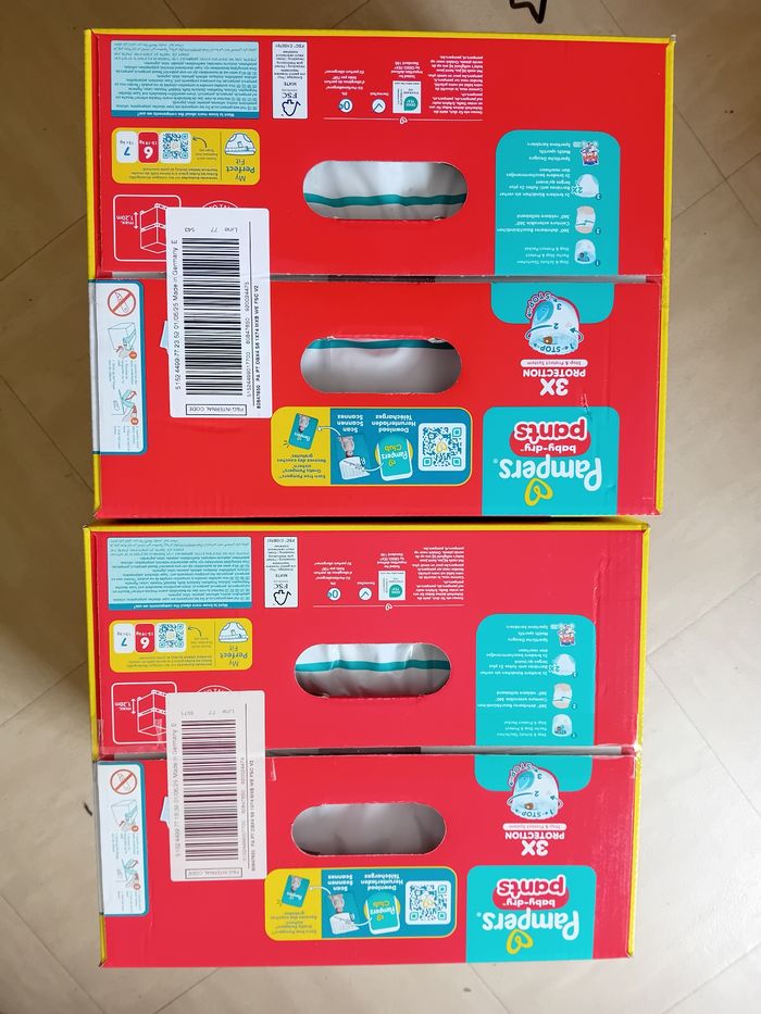 2 pampers maxi economy pack T6 pants. - photo numéro 2