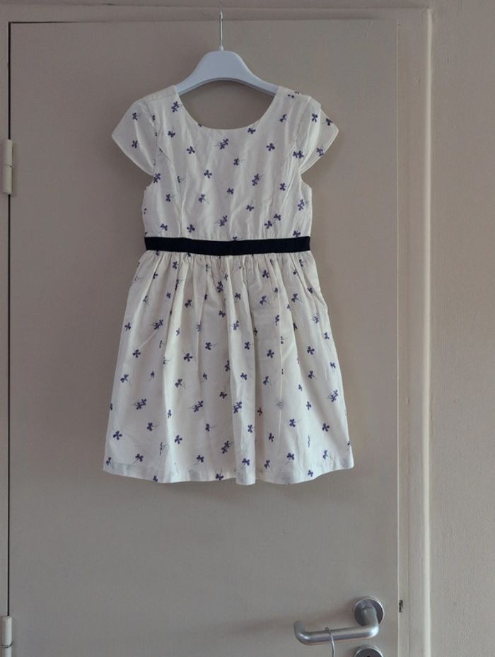 Lot de 2 robes à fleurs fille 5 ans Sergent Major Neuf - photo numéro 4