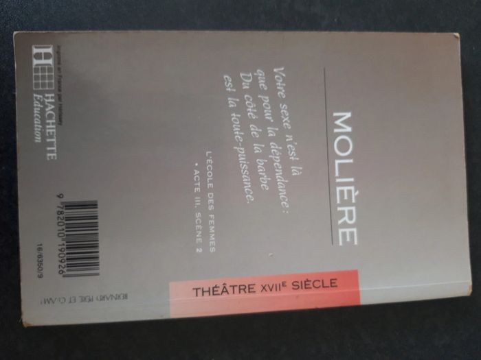 L ecole des femmes Molière - photo numéro 2