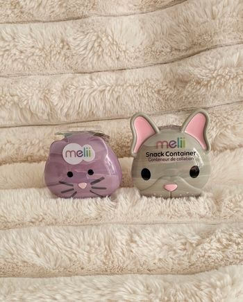 Lot de 2 boîtes a snack hermétique & étanches Melii Neufs