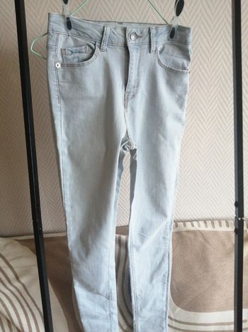 Jeans skinny taille haute elastique