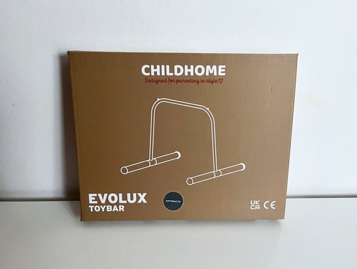 Arche d'éveil Evolux naturel gris anthracite et bois Childome