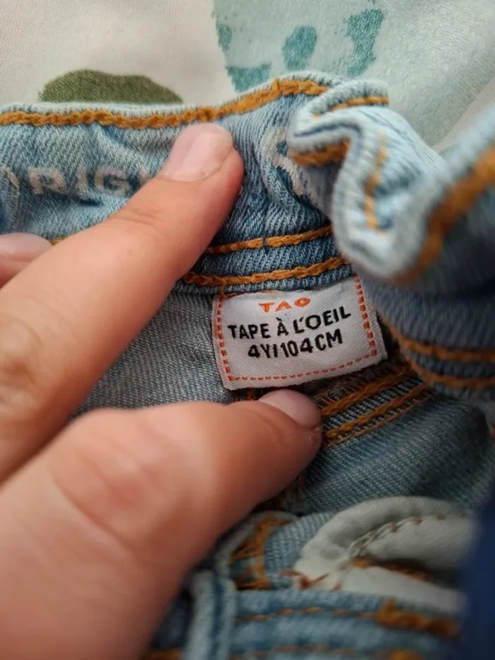 Jeans Tape a l'oeil 🥨 - photo numéro 4