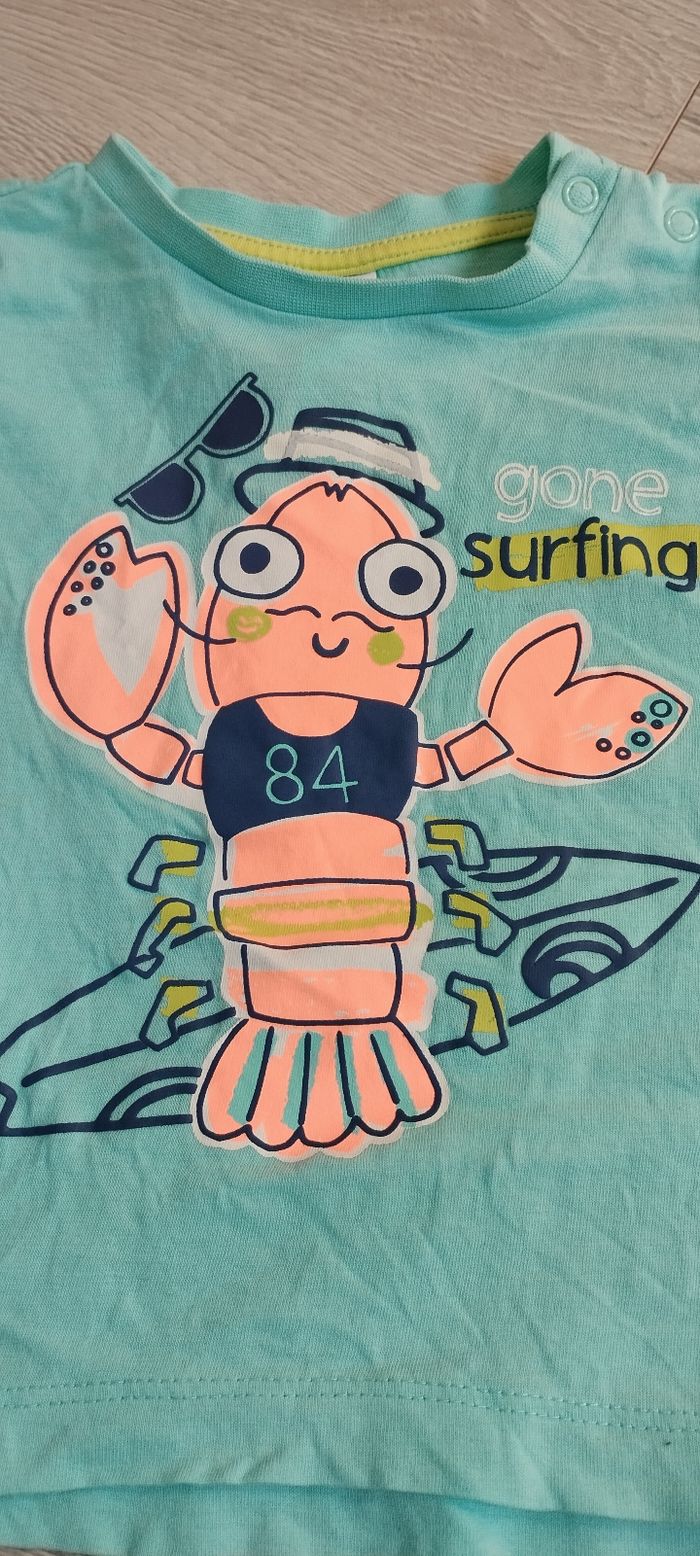 T-shirt MC garçon 80 cm baby club C&A - photo numéro 2