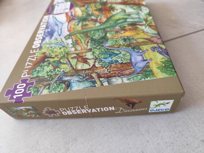 Puzzle observation Djeco 100 pièces dino - photo numéro 9