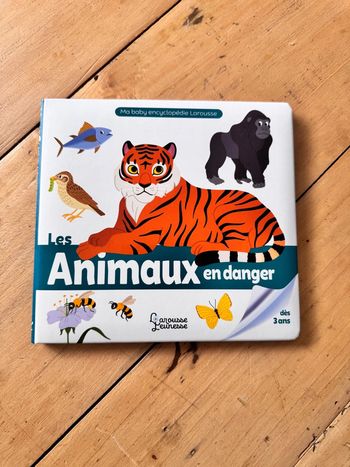 Livre les animaux en danger