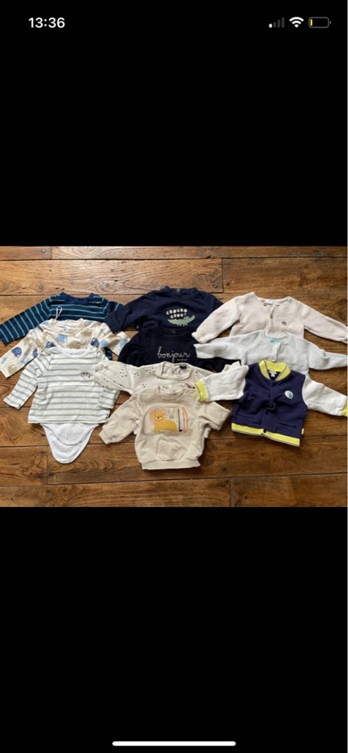 Lot bébé garçon 6 mois