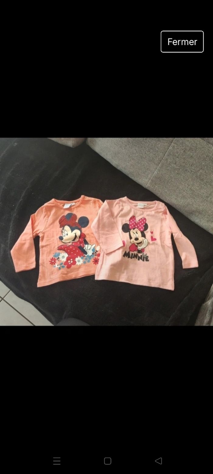 Tee shirt Minnie