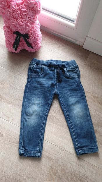 Jeans 18m effet délavé
