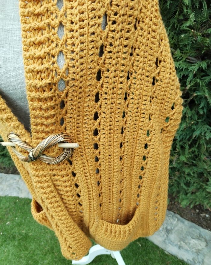 Écharpe Étole avec des Poches - photo numéro 2