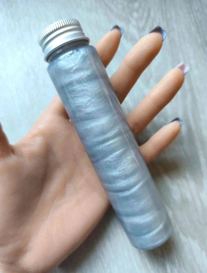 Tube sensoriel sensorielle magique argenté retour au calme - photo numéro 2