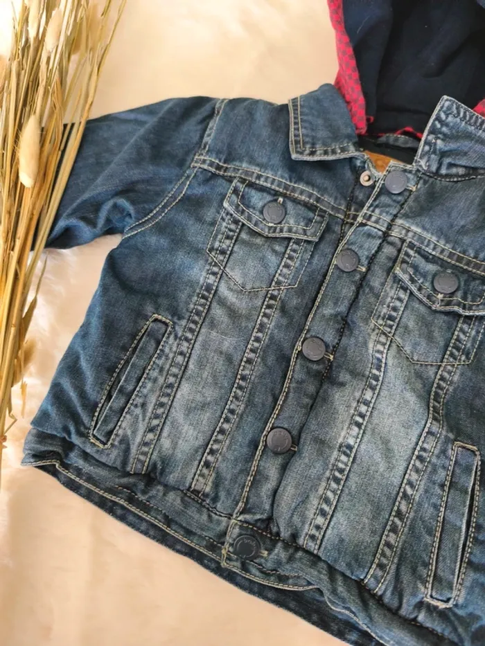 Veste en jeans chaude - photo numéro 2