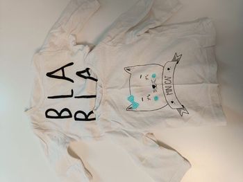 Lot 2 tee shirt manche longue Kiabi 3 mois