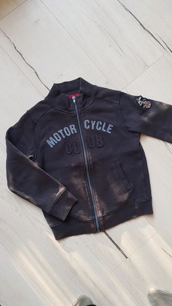 Gilet zippé chaud garçon 6ans lcdp