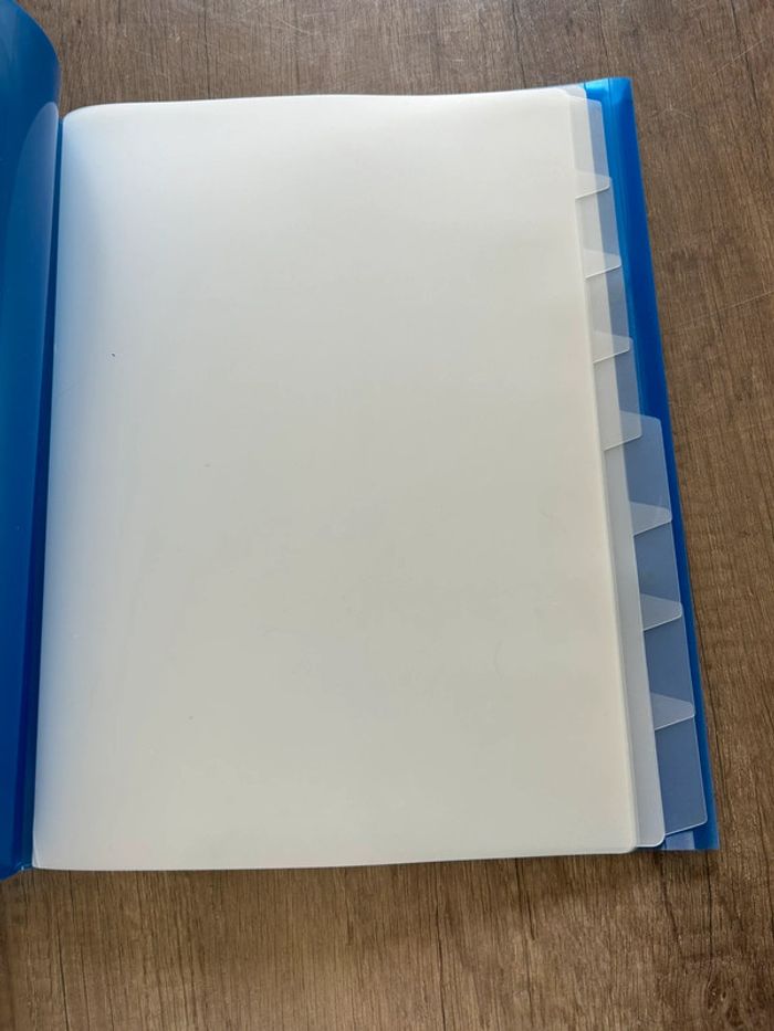 Trieur bleu avec chemise - photo numéro 2