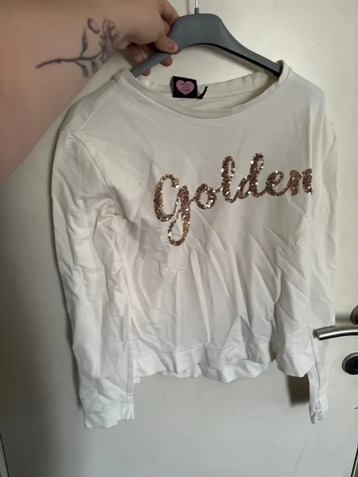 Pull blanc