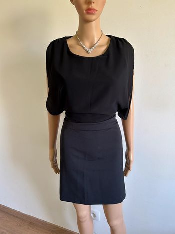 Robe noire sans manches Morgan taille 38 excellent état