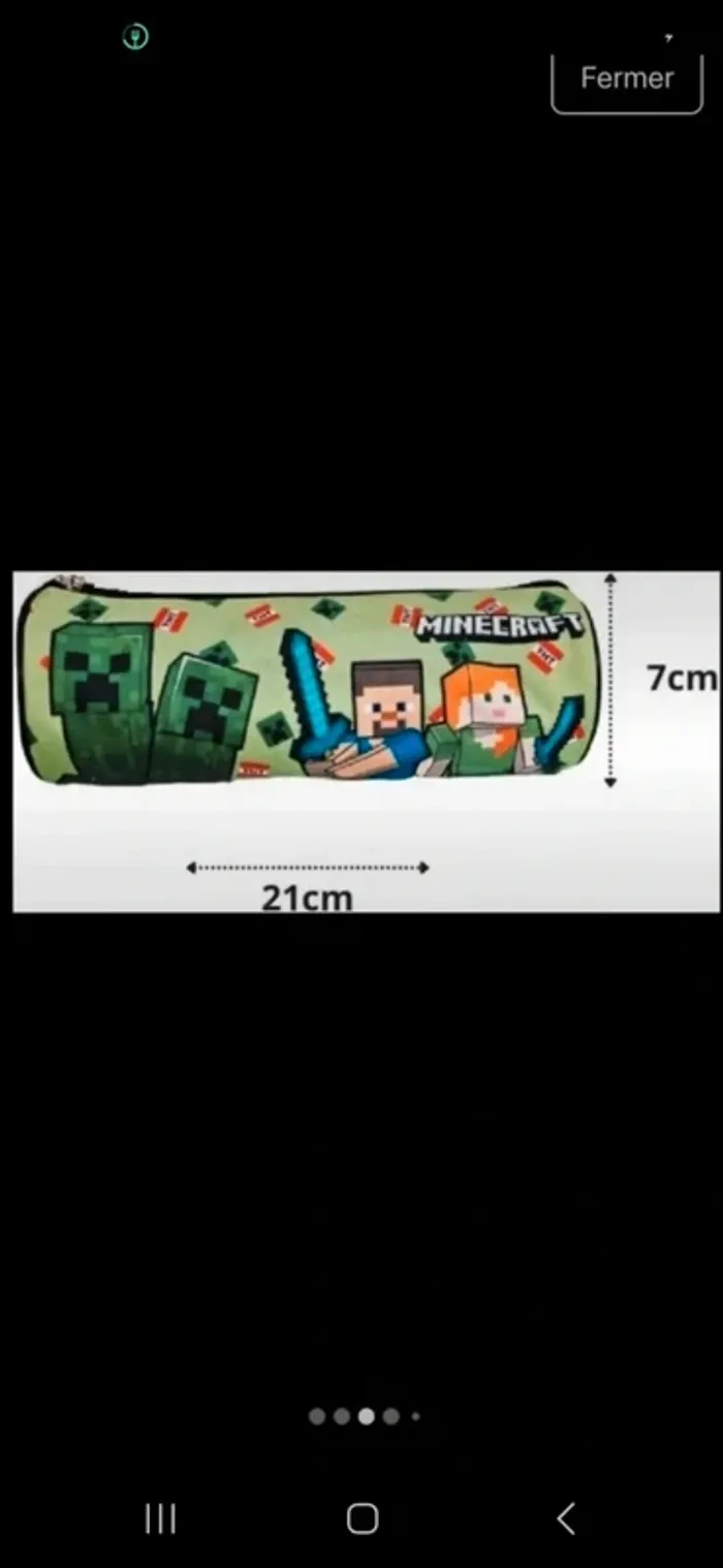 Trousse minecraft - photo numéro 3