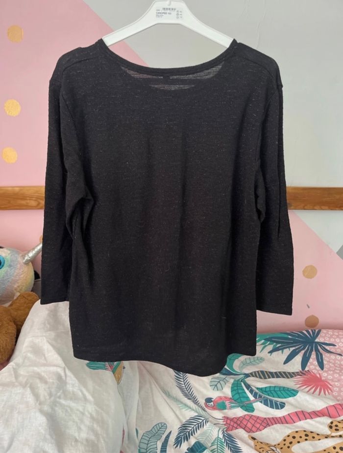 Haut noir argenté - photo numéro 2