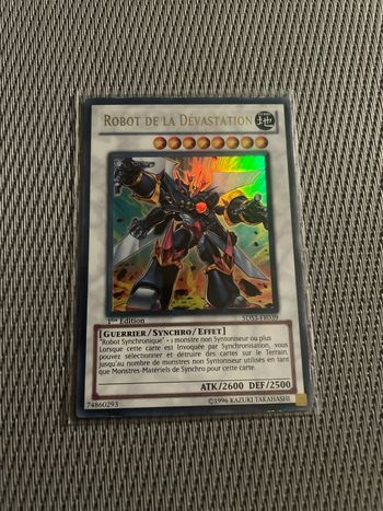 Carte Yu-Gi-Oh! Robot de la Dévastation - 5DS3-FR039 Ultra rare 1ere édition