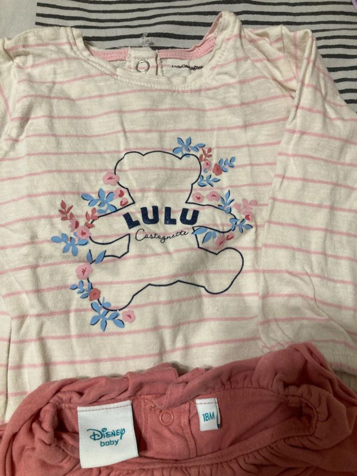 Lot de 4 tee shirt manches longues - photo numéro 3