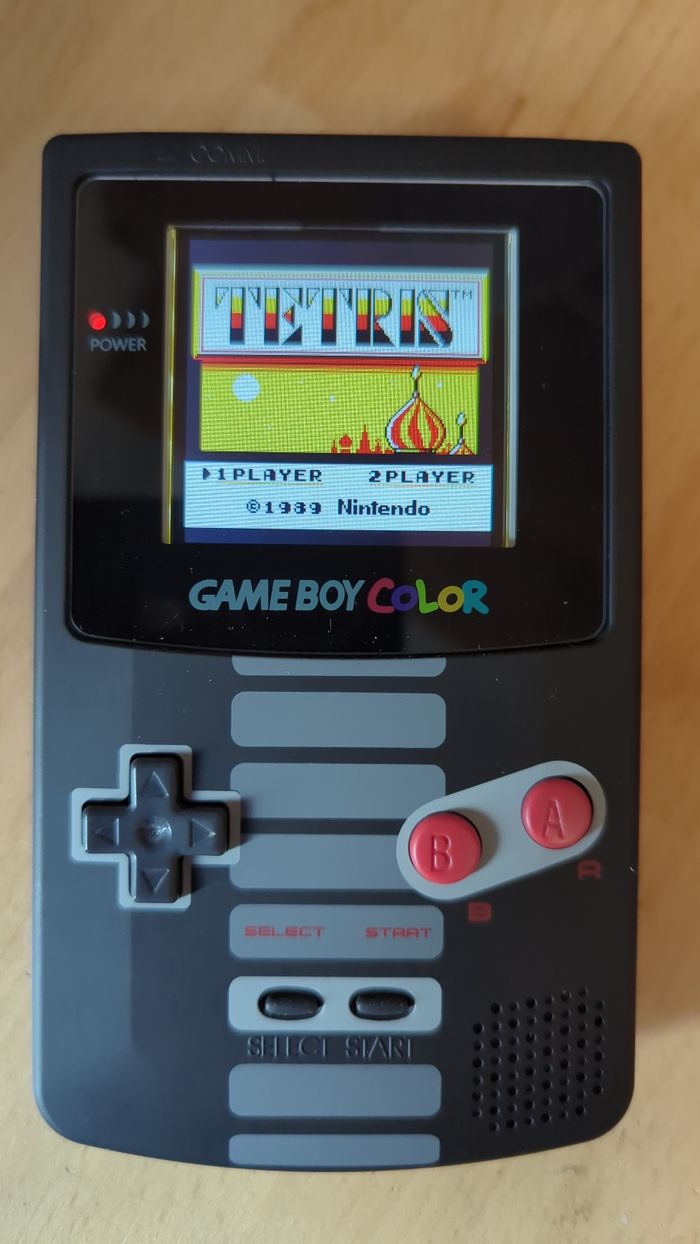 Console Nintendo Game Boy color gbc écran IPS édition NES