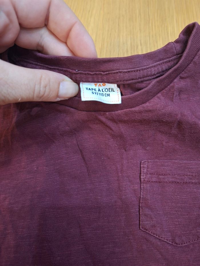 Lot 3 t-shirts ML 5 ans - photo numéro 10